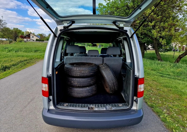 Volkswagen Caddy cena 22999 przebieg: 188000, rok produkcji 2008 z Racibórz małe 277